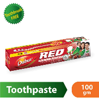 Dabur Red Tooth Paste 100g Brush Free