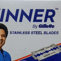 Winner by Gillete Stainless Steel Blades 1 Small box 5pcs