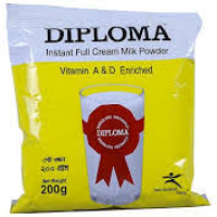 ডিপ্লোমা ইনস্ট্যান্ট ফুল ক্রিম মিল্ক পাউডার | Diploma Instant Full Cream Milk Powder | 200g