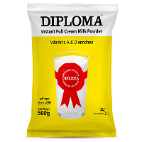 ডিপ্লোমা ইনস্ট্যান্ট ফুল ক্রিম মিল্ক পাউডার | Diploma Instant Full Cream Milk Powder | 500g