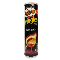 প্রিঙ্গলস হট অ্যান্ড স্পাইসি পটেটো  ক্রিপস  l Pringles Hot &amp; Spicy Potato Crips l 147g