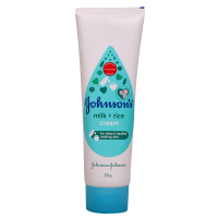 জনসনের বেবি মিল্ক + রাইস ক্রিম Johnsons  Baby Milk + Rice Cream 50g